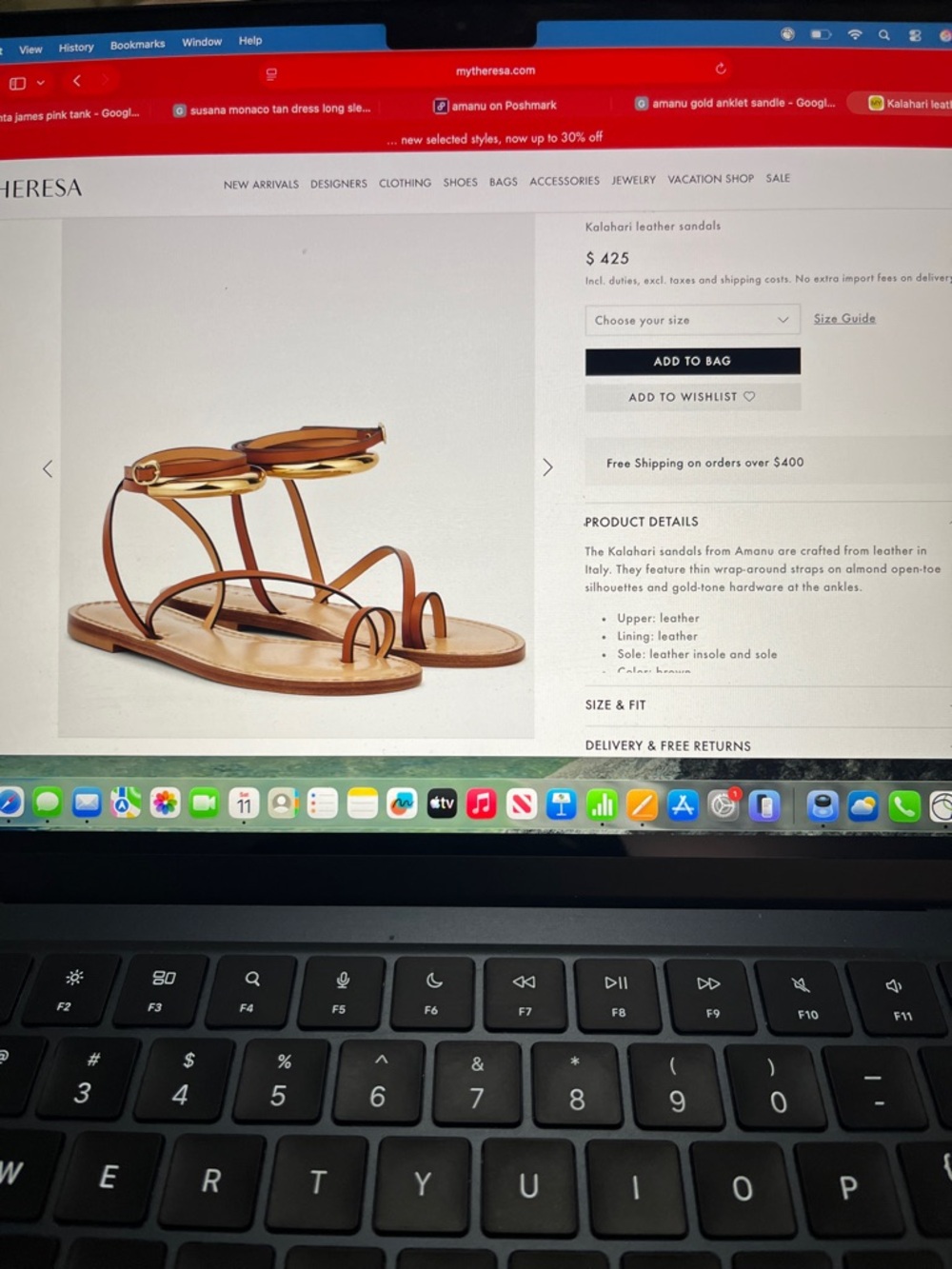 Kalahari Amanu sandals